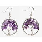 Boucles d'Oreilles Arbre de Vie en Image