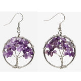 Boucles d'Oreilles Arbre de Vie en Image