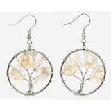 Boucles d'Oreilles Arbre de Vie en Image