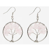 Boucles d'Oreilles Arbre de Vie en Image