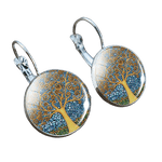 Boucles d'Oreilles Arbre de Vie Équilibre Image