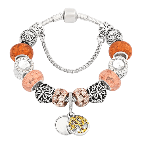 Bracelet Arbre de Vie Lueur de L'Aube - Orange Image