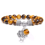 Bracelet Arbre de Vie Pierre - Œil du Tigre Image