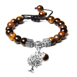 Bracelet Arbre de Vie Pierre - Œil du Tigre Image