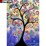 Broderie Arbre de Vie Diamant Multicolore Image