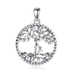 Collier Arbre de Vie "3 Enfants" en Argent Image