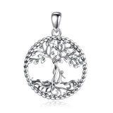 Collier Arbre de Vie "3 Enfants" en Argent Image