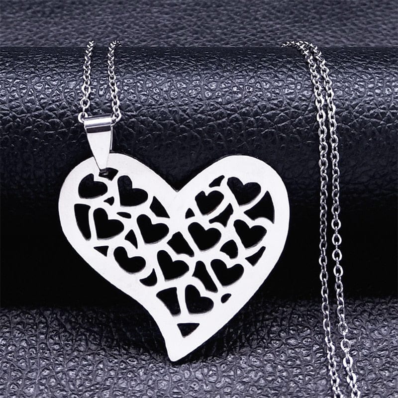 Collier Arbre de Vie Double Amour Image