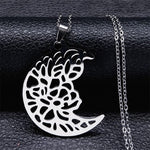 Collier Arbre de Vie Lune Mystique Image