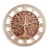 Horloge Arbre de Vie en Bois Image