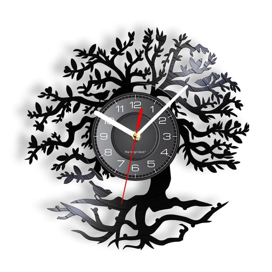 Horloge Arbre de Vie Vinyle Design Image