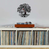 Horloge Arbre de Vie Vinyle Design Image