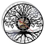 Horloge Arbre de Vie Vinyle Moderne Image