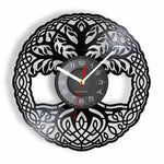 Horloge Arbre de Vie Vinyle Viking Image