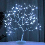 Lampe de Chevet Arbre de Vie Blanche Image