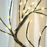 Lampe de Chevet Arbre de Vie Étoiles Image