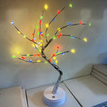 Lampe de Chevet Arbre de Vie Étoiles Multicolores Image