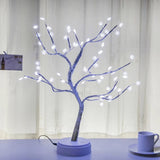 Lampe de Chevet Arbre de Vie Flocons Image