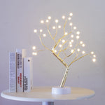 Lampe de Chevet Arbre de Vie Perles Image