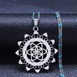 Pendentif Fleur de Vie Onde Positive Image