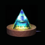 Socle Lumineux pour Pyramide Orgonite - USB Image