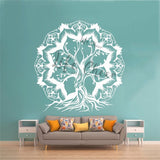 Stickers Arbre de Vie Mandala Yoga Image