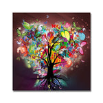 Tableau Arbre de Vie aux Couleurs Vibrantes Image